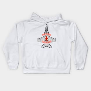 F/A-18 Rhino - Fighting Redcocks Kids Hoodie